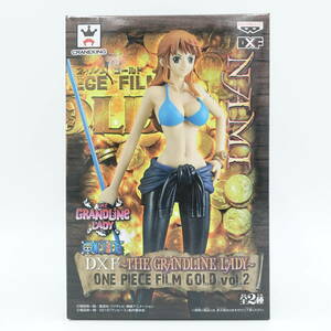 ワンピース ナミ フィギュア DXF THE GRANDLINE LADY ONE PIECE FILM GOLD vol.2/未開封/バンプレスト/プライズ/2-2141