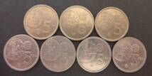 スペイン　（Spain）　旧貨幣　１９８０年　１９８２年FIFAワールドカップ　記念５ペセタ硬貨　７枚　送料無料_画像3