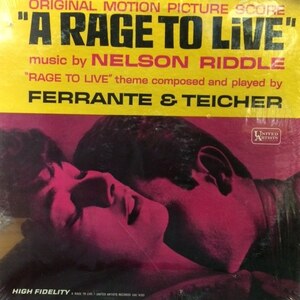 Nelson Riddle / Ferrante & Teicher - A Rage To Live「生きる情熱」1965米