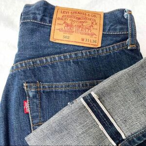 LEVI’S◆リーバイス502◆デニム◆赤耳◆ビックＥ◆W31◆L36◆メンズ◆ ジーンズ