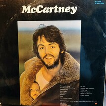 LP UK ORIG McCartney1 Paul McCartney　ポール・マッカートニー　盤質EXの極上盤_画像2