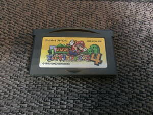 ◆○GBA スーパーマリオアドバンス4 ソフトのみ 動作確認済