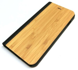 iPhone6/6s Plus ウッドフリップケース(木製板仕様)