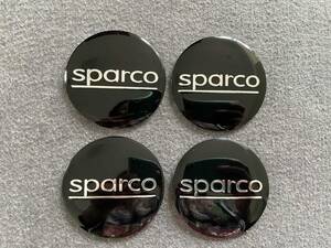 sparco ホイール センターキャップシール 56.5ｍｍ 4枚セット アルミ製 カーステッカー 自動車 ●373番