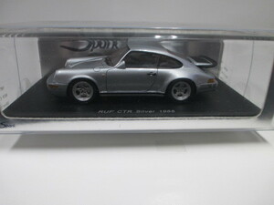 新品　1/43　スパーク　S0703　RUF　CTR　シルバー　1988　絶版