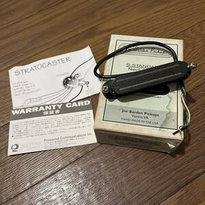 【超レア】初期 Joe Barden Pickups S-Standard Neck/Middle ★PCI正規品 検stratocaster