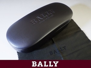 新品◆BALLY【バリー メガネケース ブラック】セリート付◆眼鏡/ハードケース/めがね/正規品