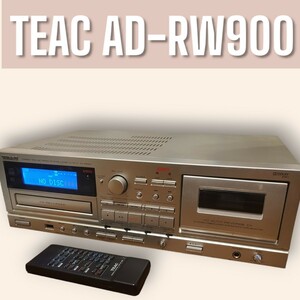 TEAC ティアック カセットデッキ カセットレコーダー プレーヤー　AD-RW900