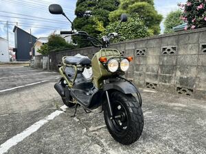 AF58 ズーマーZOOMER キャブ　カムフラージュグリーン　実働　下取　現状車　東京