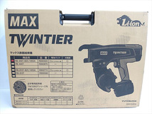 Q3533 送料無料！【未使用品】14.4V鉄筋結束機ツインタイア MAX RB-440T-B2C/1450A　RB90693 充電工具 未使用_画像2