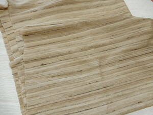＜銀の斧＞インド手織り・タッサーシルク・希少・野蚕糸・美しい絹布・約2，2m・幅117cm