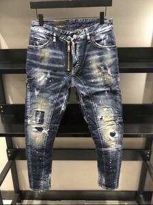  【新品】 DSQUARED2 ディースクエアード サイズ52デニム ジーンズ ジーパン ボトムス 