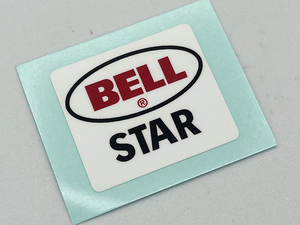 BELL STAR 四角 ステッカー / ヘルメット 未使用