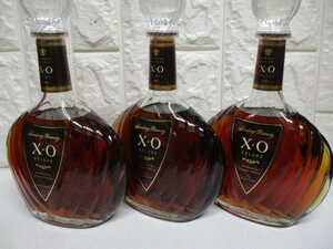 コ1/古酒 未開栓 SUNTORY XO DELUXE　サントリーブランデー XO デラックス 700ml×3本セット 40％ まとめ売り 同梱不可