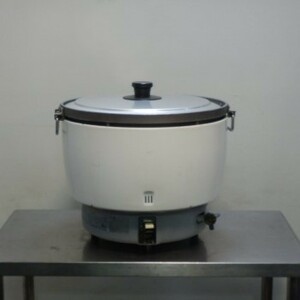 1 1999年製 パロマ PR-101DSS LPガス 5升 炊飯器 W573D449H470mm 9.5mm ゴムホース接続 プロパン 14.2kg