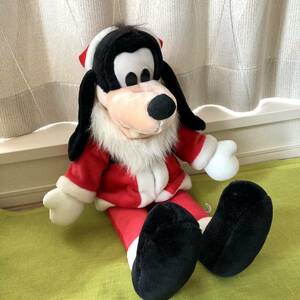 【公式】グーフィー ぬいぐるみ フロリダ ディズニーワールド Goofy Disney サンタ　サンタクロース クリスマス プレゼント 人形 USA