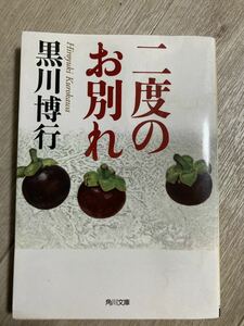 二度のお別れ （角川文庫　く２６－８） 黒川博行／〔著〕