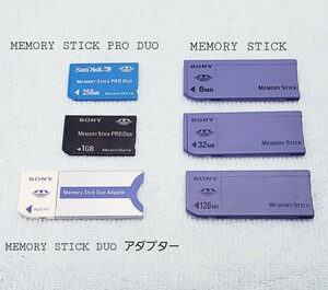MEMORY STICK PRODuo メモリースティック Duo アダプター Sony SanDisk ソニー