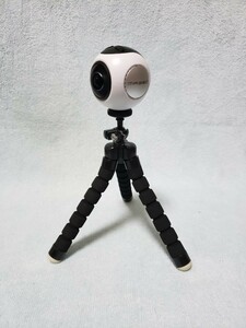 【訳あり】MR 360 Panoramic Camera 360° ウェアラブルカメラ WiFi パノラマカメラ 360°カメラ mini三脚