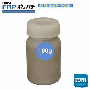 FRP　ポリエステルパテ 100g 下地凹凸/平滑用/FRP補修/ポリパテ Z17