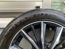 レオニス 15インチ PCD100-4H 15x6J ヨコハマタイヤ　ADVAN FLEVA 195/55R15 4本セット_画像7