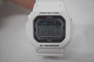 【11-54】 CASIO カシオ G-SHOCK Gショック G-LIDE GLX-5600 タイドグラフ ホワイト クォーツ Quartz デジタル 腕時計 メンズ