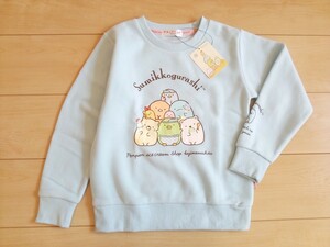 子供服すみっコぐらし*長袖トレーナー*新品キャラクター*送料無料キッズ服*裏起毛ブルー*プルオーバー