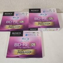 ★☆新品　SONY ソニー　ブルーレイディスク 50GB 5枚　 くり返し録画用「BD-RE DL] ☆★_画像1