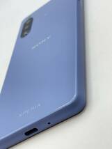 （A-1221）【爆速発送・土日発送可】Xperia 10ⅲ ブルー Android SoftBank 利用制限◯ 1円スタート SONY_画像8