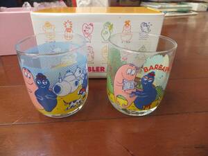 未使用品！BARBAPAPAバーバパパのペアグラス！