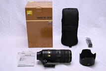 Nikon AF-S NIKKOR 70-200mm f/2.8E FL ED VR ニコン_画像1