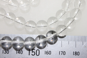  crystal,8mm circle sphere, 1 pcs ( burnishing penetrate hole ) approximately 40CM