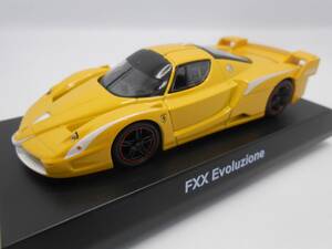 1/64　京商　フェラーリ　Ferrari　FXX Evoluzione　イエロー　ミニカー　コレクション　 