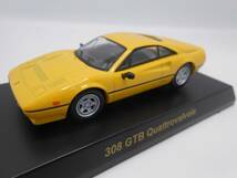 1/64　京商　フェラーリ　Ferrari　308 GTB Quattrovalvole　イエロー　ミニカー　コレクション　 _画像1