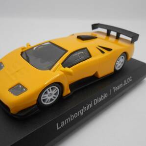 1/64 京商 ランボルギーニ Lamborghini Diablo Team JLOC イエロー コレクション ミニカー  の画像1