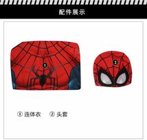 cox554スパイダーマン Spider-Manノー・ウェイ・ホーム ピーター・パーカー 全身タイツ ジャンプスーツ コスプレ衣装_画像4