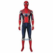 cox593スパイダーマン Spider-Man アベンジャーズ/エンドゲーム アイアン・スパイダー 全身タイツ コスプレ衣装_画像1