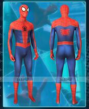 cox599工場直販 実物撮影 スパイダーマン Spider-Man スパイダーバース 全身タイツ ジャンプスーツ コスプレ衣装_画像3