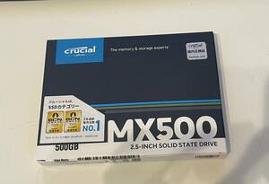 【新品未使用】CT500MX500SSD1/JP [Crucial MX500 2.5インチ 7mm SATA 500GB]