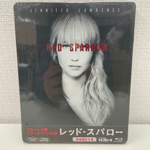 【新品未開封品】【1円スタート】 レッド・スパロー Amazon限定 スチールブック仕様 Blu-ray RED SPARROW