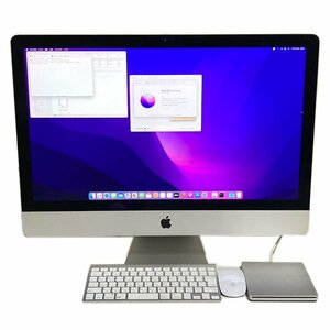 iMac A1419 Retina5K 27インチ Late2015/macOS Monterey12.7.1/QuadCorei5(6600)3.3GHz/メモリ8GB/HDD2TB/マウス・キーボード付き