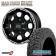 4本セット MAD CROSS GRACE 17x6.5J 6/139.7 +38 GB/P TOYO OPEN COUNTRY R/T 225/60R17 ブラックレター ハイエース 200系 ワゴン