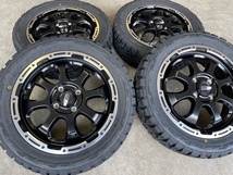 4本セット MAD CROSS GRACE 15x4.5J 4/100 +45 GB/P TOYO OPEN COUNTRY R/T 165/60R15 ホワイトレター 軽自動車 デリカミニ ハスラー_画像1