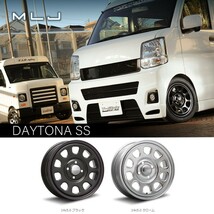 4本セット DAYTONA SS デイトナ 15x6.0J 6/139.7 +45 BK TOYO トーヨー H30 195/80R15 107/105N WL NV350 キャラバン E26 E25_画像2