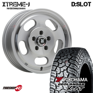 4本セット XTREME-J D:SLOT DSLOT 16x6.5J 5/114.3 +30 PL ヨコハマ ジオランダー X-A/T G016 235/70R16 アウトランダー フォレスター