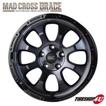 4本セット マッドクロス グレイス GRACE 17x7.0J 5/114.3 +38 BKC/BK MUDSTAR マッドスター ラジアル M/T 225/60R17 WL D5 カローラクロス_画像2