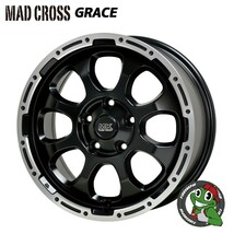 4本セット マッドクロス グレイス GRACE 16x7.0J 5/114.3 +38 GB/P TOYO トーヨー オープンカントリー R/T 225/70R16 WL アウトランダー_画像2