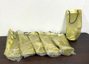 moe*e* car n Don not for sale yellowtail .to Anne . real Gold bag 6 sack set Novelty - wire mesh 