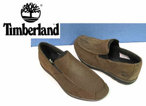 ◆Timberland ティンバーランド◆未使用 EDGEMONT MOC TOE SLIP ON エッジモント モック トゥー ヌバック革スリッポン A17YV◆濃茶28㎝