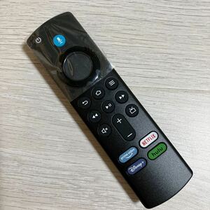 CHALAN 交換用テレビリモコン for Fire StickTelevision プリセットAPPボタン付 Fire Stick TV4K用 音声認識 L5B83G 日本語説明書付き